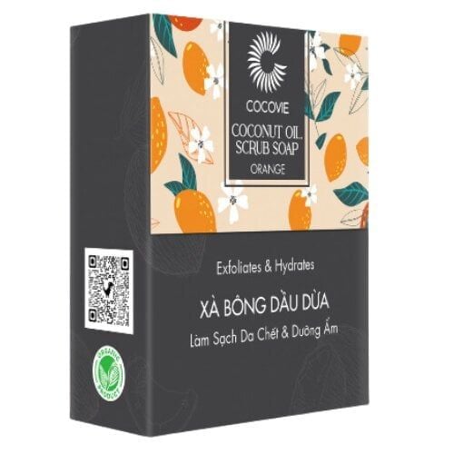 Xà phòng dừa cam cocovie