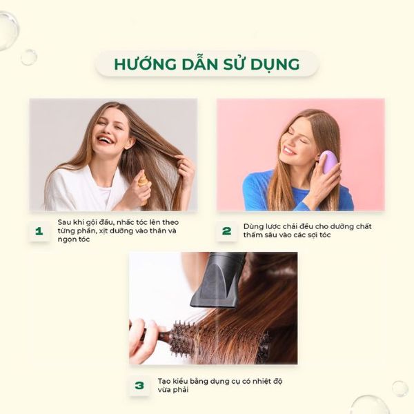 Xịt dưỡng bảo vệ tóc khỏi nhiệt PURA D'OR Argan Oil Heat Shield chiết xuất thiên nhiên 237ml