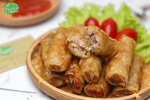 Chả giò (nem rán) organicfood 500g - 18 cuốn