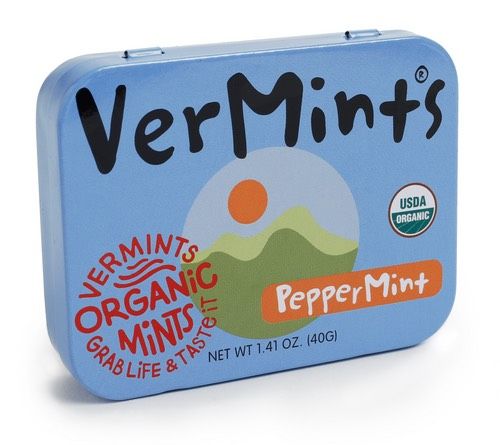 KẸO HỮU CƠ VỊ PEPPERMINT VERMINTS 40G