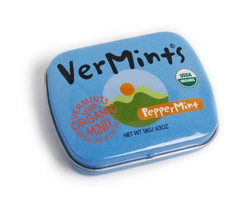 Kẹo Hữu Cơ Vị Peppermint Vermints 18g
