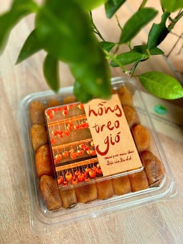 Hồng giòn treo gió nguyên kem Organicfood - 250g