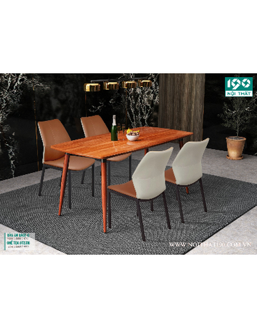Bộ bàn ăn BA03, ghế tựa GT2316