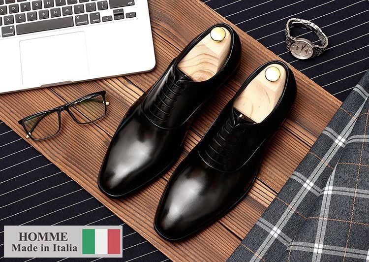 Homme Marlborough - Oxford Italian Leather Shoes – Nguyễn Thị Mỹ Linh