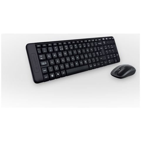 Bộ bàn phím chuột không dây Logitech MK220 USB-Wireless