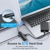 Cáp chuyển USB 2.0 to LAN (10/100)+Hub 3 port USB 2.0 Vention CHPBB