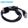 Cáp VGA (3+9) Vention 1.5m P350VGA-B150 Black