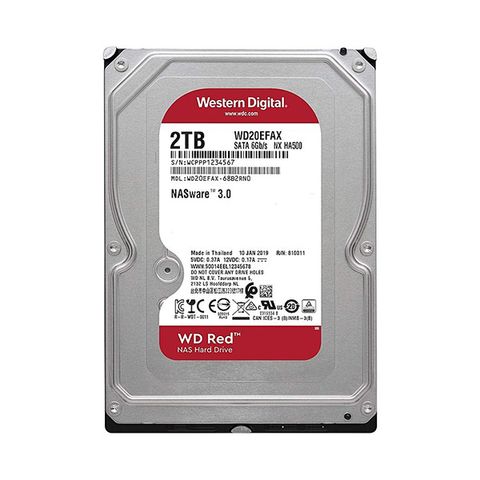 Ổ cứng Western Red 2Tb 5400rpm/ SATA3/ 256Mb/3.5Inch