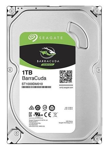 Ổ cứng Seagate BarraCuda 1Tb 7200rpm/ SATA3/ 32Mb/ 64Mb/ 3.5Inch