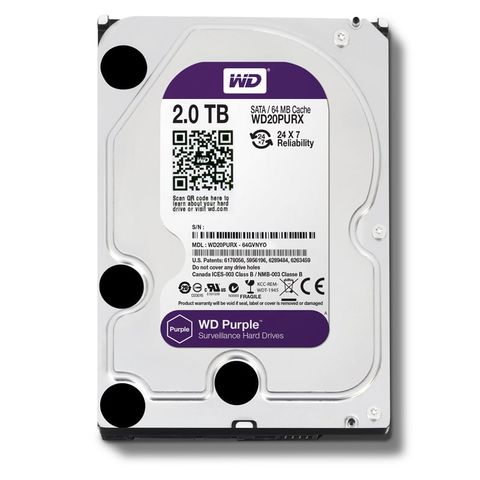 Ổ cứng Western Purple 2Tb SATA3 64Mb