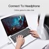 Đầu chuyển  Vention Audio 4 Pole 3.5mm Male to 2*3.5mm Female BDBW0