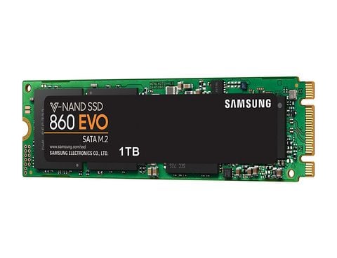 Ổ SSD Samsung 860 Evo 1Tb M2.2280 (đọc: 550MB/s /ghi: 520MB/s)