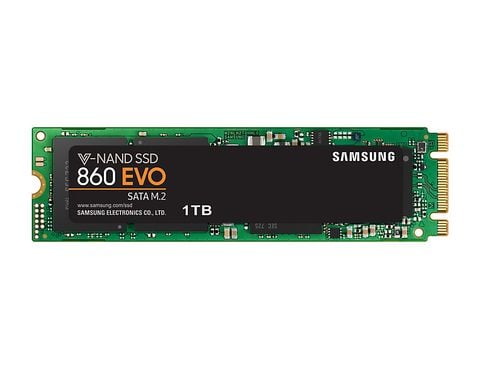 Ổ SSD Samsung 860 Evo 1Tb M2.2280 (đọc: 550MB/s /ghi: 520MB/s)