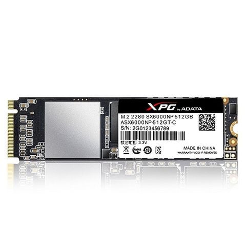 Ổ SSD Adata SX6000NP Lite 512Gb M2.2280 NVMe (đọc: 1800MB/s /ghi: 1200MB/s)