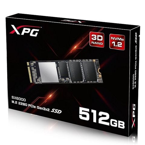 Ổ SSD Adata SX6000NP Lite 512Gb M2.2280 NVMe (đọc: 1800MB/s /ghi: 1200MB/s)