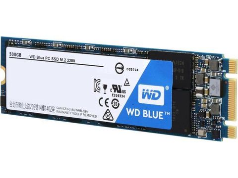 Ổ SSD Western Blue 500Gb M2.2280 (đọc: 560MB/s /ghi: 530MB/s)