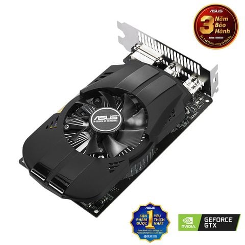 Cạc đồ họa Asus PH-GTX1050Ti-4G (NVIDIA Geforce GTX 1050Ti/ 4Gb/ GDDR5/ 128Bit)