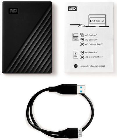 Ổ cứng di động Western Digital My Passport 4Tb USB3.2 - Đen