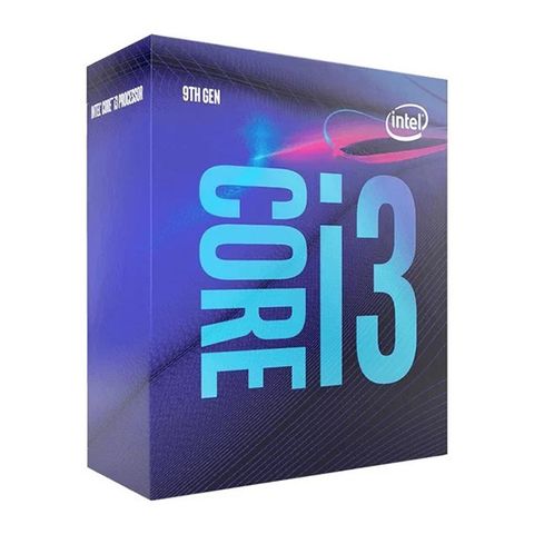 Bộ VXL Intel Coffee lake Core i3 9100F 3.60Ghz-6Mb Box (3.60Ghz / 4MB Cache / 4 Core/ 4 Threads/ None VGA/ Socket 1151)