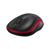 Chuột không dây Logitech M185 (Đen viền đỏ)