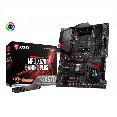 Bo mạch chủ MSI MPG X570 GAMING PLUS (Chipset AMD X570/ Socket AM4/ VGA Onboard)