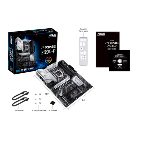 Bo mạch chủ ASUS PRIME Z590-P (Chipset Intel Z590/ Socket 1200/ VGA Onboard)