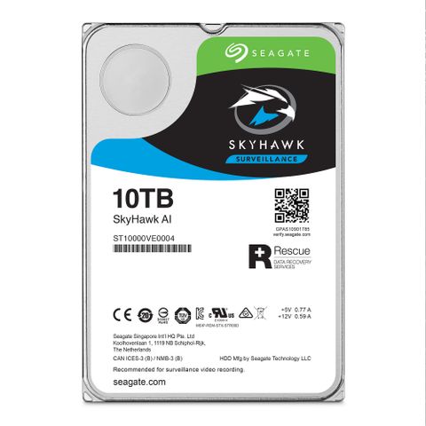 Ổ cứng Seagate Skyhawk AI 10Tb 6Gb/ s, 256MB cache, 7200rpm