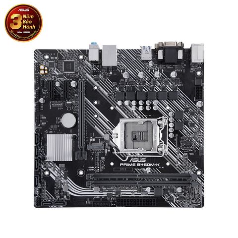 Bo mạch chủ Asus PRIME B460M-K (Chipset Intel B460/ Socket 1200/ VGA Onboard)