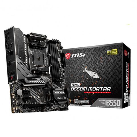 Bo mạch chủ MSI MAG B550M-MORTAR(Chipset AMD B550/ Socket AM4/ VGA Onboard)