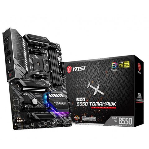 Bo mạch chủ MSI MAG B550 TOMAHAWK (Chipset AMD B550/ Socket AM4/ VGA Onboard)