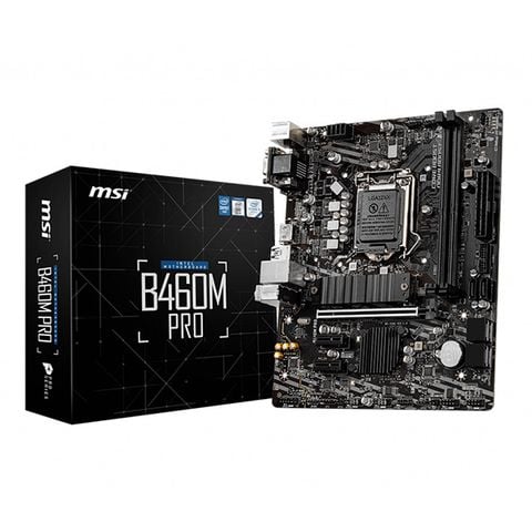 Bo mạch chủ MSI B460M-PRO (Chipset Intel B460/ Socket 1200/ VGA Onboard)