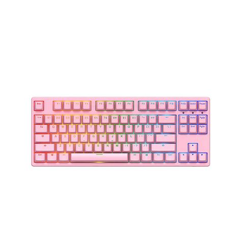 Bàn phím cơ AKKO 3087S RGB Pink -Akko Switch Orange