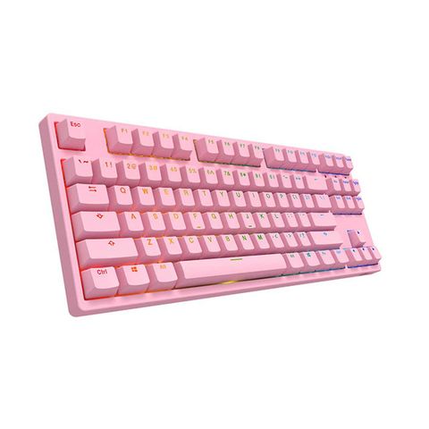 Bàn phím cơ AKKO 3087S RGB Pink -Akko Switch Blue