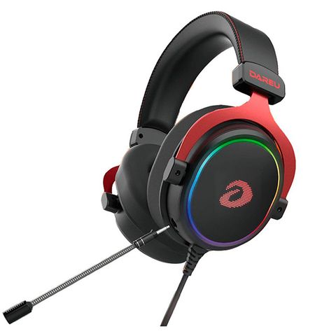 Tai nghe Dareu EH925 RGB (Black Red)