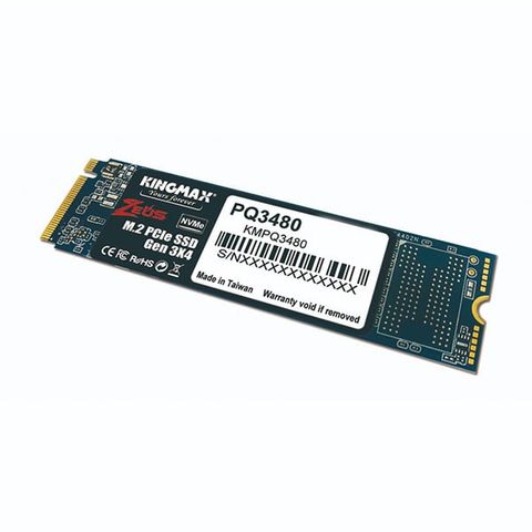 Ổ SSD Kingmax PQ3480 128Gb PCIe NVMe Gen3x4 M.2 2280 (đọc: 2200MBps /ghi: 600MBps)