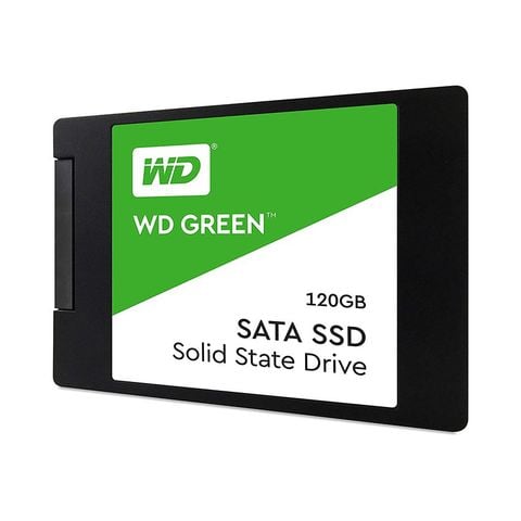 Ổ SSD Western Green 120Gb SATA3 3D NAND (đọc: 545MB/s /ghi: 430MB/s)