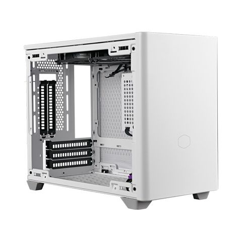 Vỏ máy tính Cooler Master MasterBox NR200P ITX TG White (Mini ITX Tower/ Màu trắng)