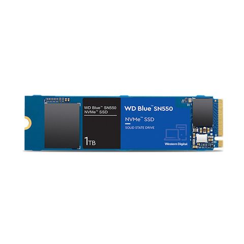 Ổ SSD Western Blue SN550 1Tb PCIe NVMe™ Gen3x4 M2-2280 (đọc: 2400MB/s /ghi: 1950MB/s)