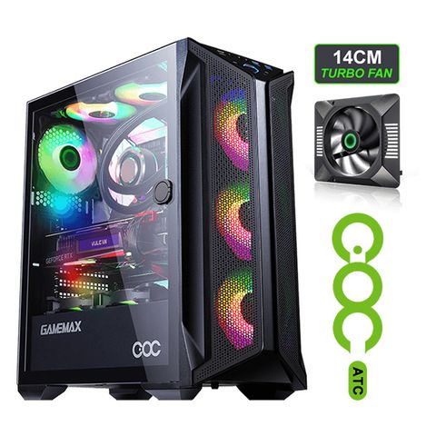 Vỏ máy tính GAMEMAX Brufen C1 - Black