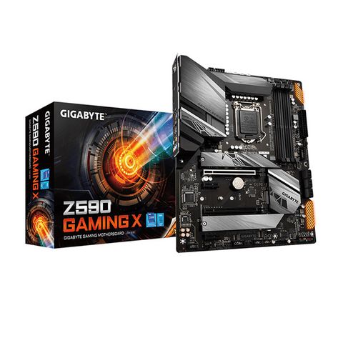 Bo mạch chủ Gigabyte Z590 GAMING X (Chipset Intel Z590/ Socket 1200/ VGA Onboard)