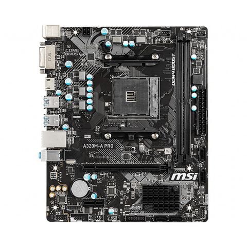 Bo mạch chủ MSI A320M-A PRO (Chipset AMD A320/ Socket AM4/ VGA Onboard)