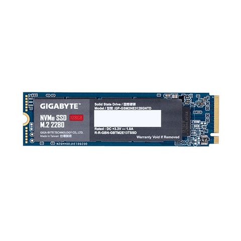 Ổ SSD Gigabyte 128Gb PCIe 3x4 NVMe M2.2280 (Đọc: 1550MB/s;Ghi 550Mb/s)