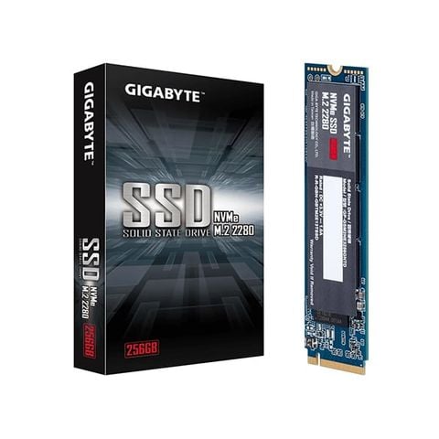 Ổ SSD Gigabyte 256Gb PCIe NVMe 3x4 M2-2280 (Đọc: 1700MB/s;Ghi 1100Mb/s)