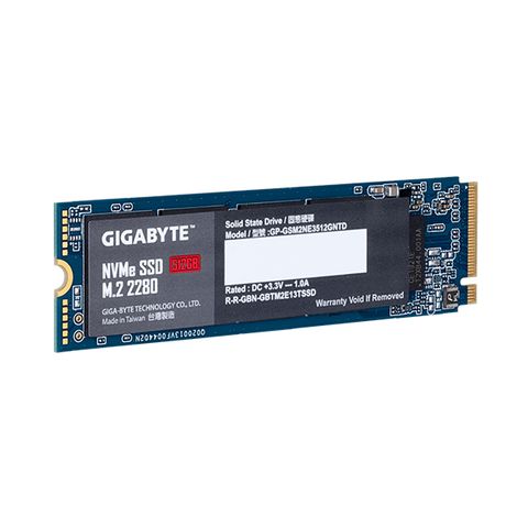 Ổ SSD Gigabyte 512Gb PCIe 3.4 NVMe M2-2280 (Đọc: 1700MB/s;Ghi 1550Mb/s)