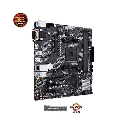 Bo mạch chủ Asus PRIME A520M-E (Chipset AMD A320/ Socket AM4/ VGA Onboard)