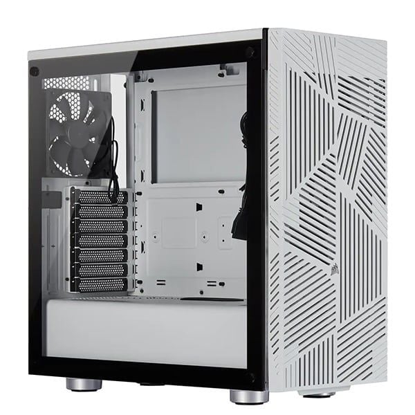 Vỏ máy tính Corsair cường lực 275R Airflow TG White (CC-9011182-WW)