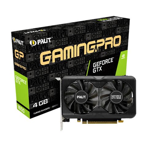 Cạc đồ họa Palit GeForce GTX 1650 GP 4GB GDDR6 ( NVIDIA Geforce GTX 1650/ 4Gb/ GDDR6/ 128Bit)