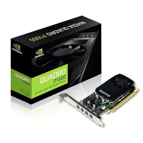 Cạc đồ họa Leadtek NVIDIA Quadro P1000 (Nvidia Quadro P1000/ 4Gb / GDDR5/ 128Bit)