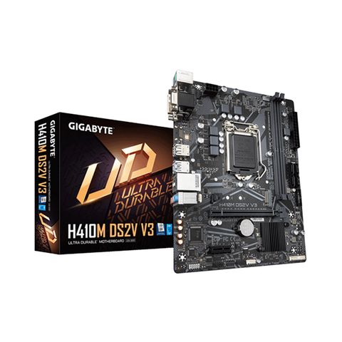 Bo mạch chủ Gigabyte H410M DS2V V3 (Chipset Intel H510/ Socket 1200/ VGA Onboard)