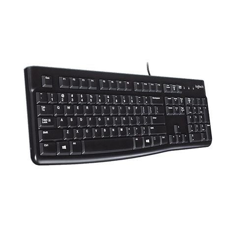 Bàn phím Logitech K120 (USB/Đen)